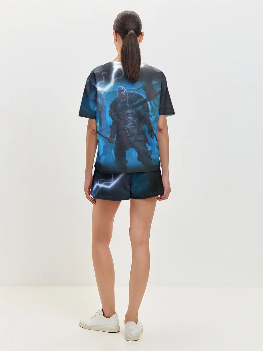 Женская пижама с шортами / ASSASSINS CREED VALHALLA | ВАЛХАЛЛА