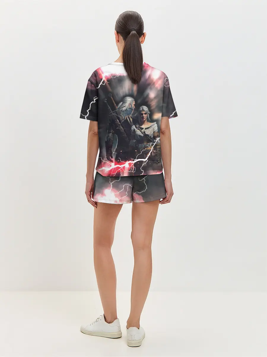 Женская пижама с шортами / Цирилла | Геральт