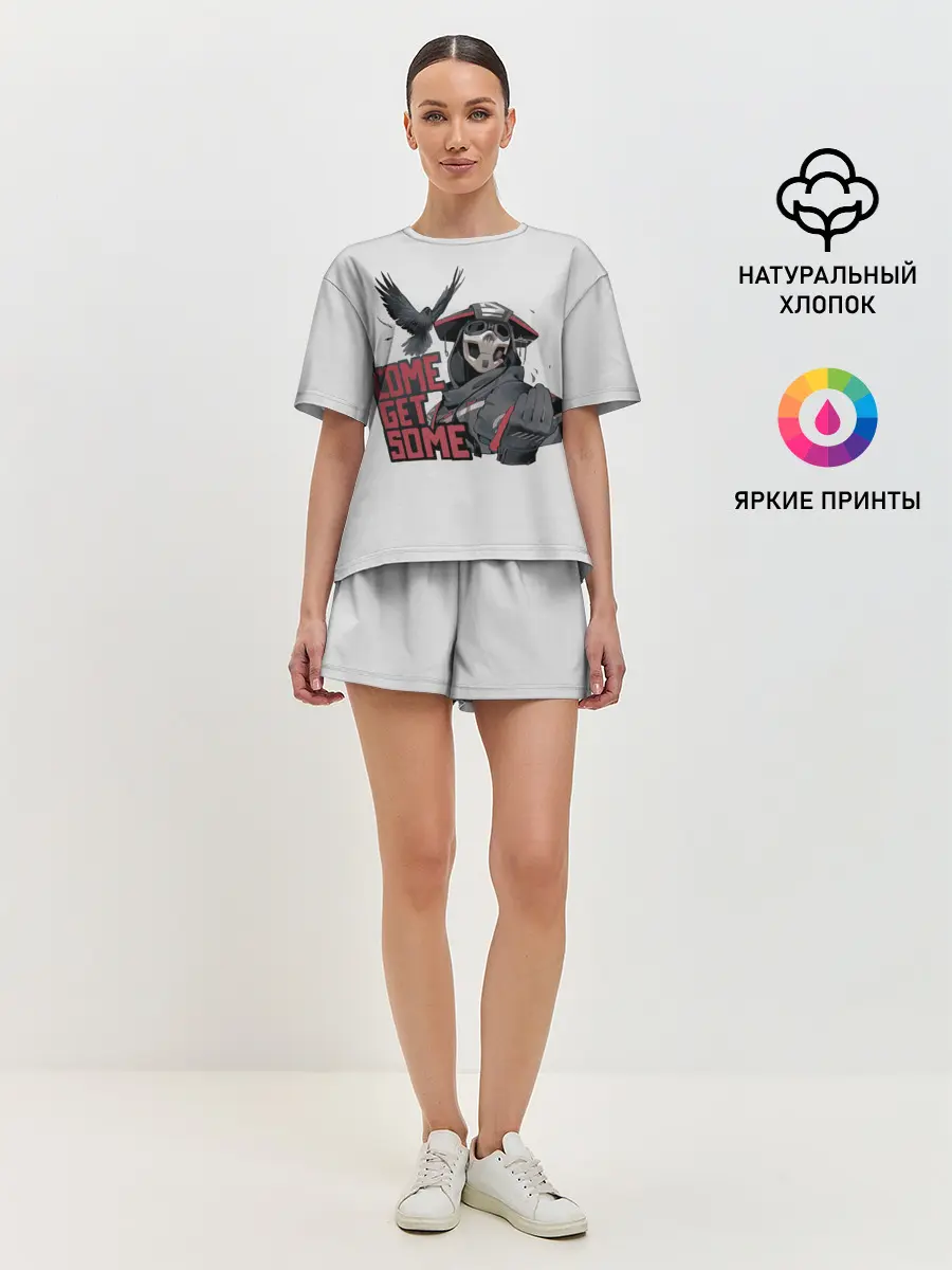 Женская пижама с шортами / Come get same