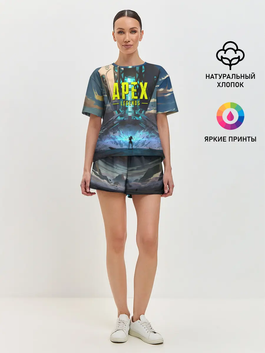 Женская пижама с шортами / APEX Legends boom