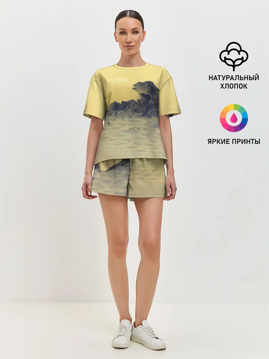 Женская пижама с шортами / Its Time - Imagine Dragons
