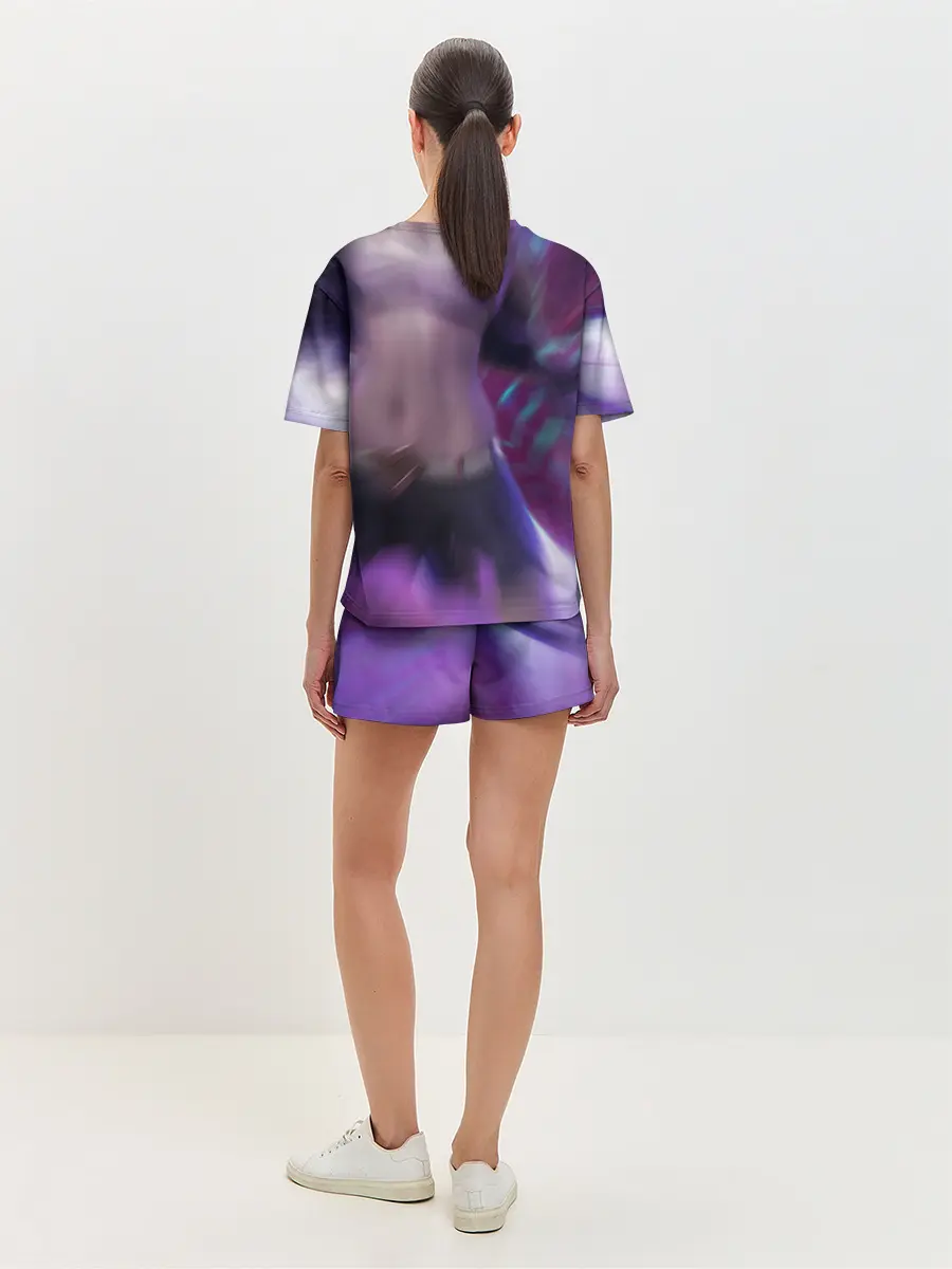 Женская пижама с шортами / LEAGUE OF LEGENDS AKALI / ЛИГА ЛЕГЕНД АКАЛИ