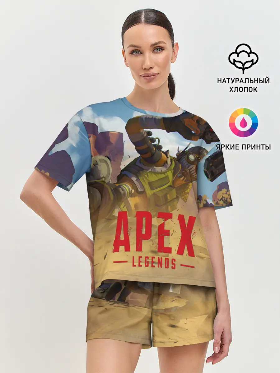 Женская пижама с шортами / Октейн в деле