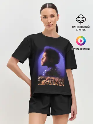 Женская пижама с шортами / Retro the weekend