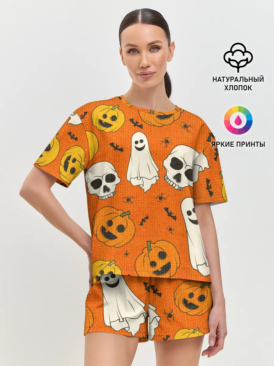 Женская пижама с шортами / УЖАСТИКИ НА ВЯЗАНКЕ