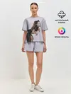 Женская пижама с шортами / Киска Ариана