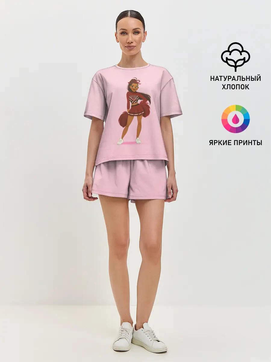 Женская пижама с шортами / Черлидерша Ариана