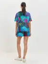 Женская пижама с шортами / Морская глубина