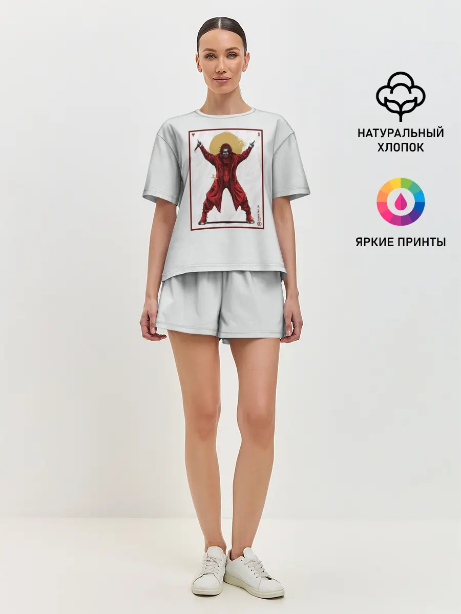 Женская пижама с шортами / SLIPKNOT | COREY TAYLOR