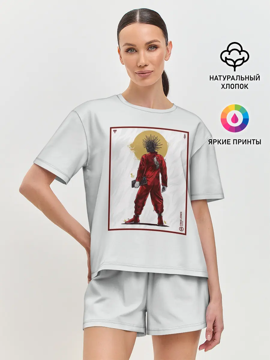 Женская пижама с шортами / SLIPKNOT | Craig Jones