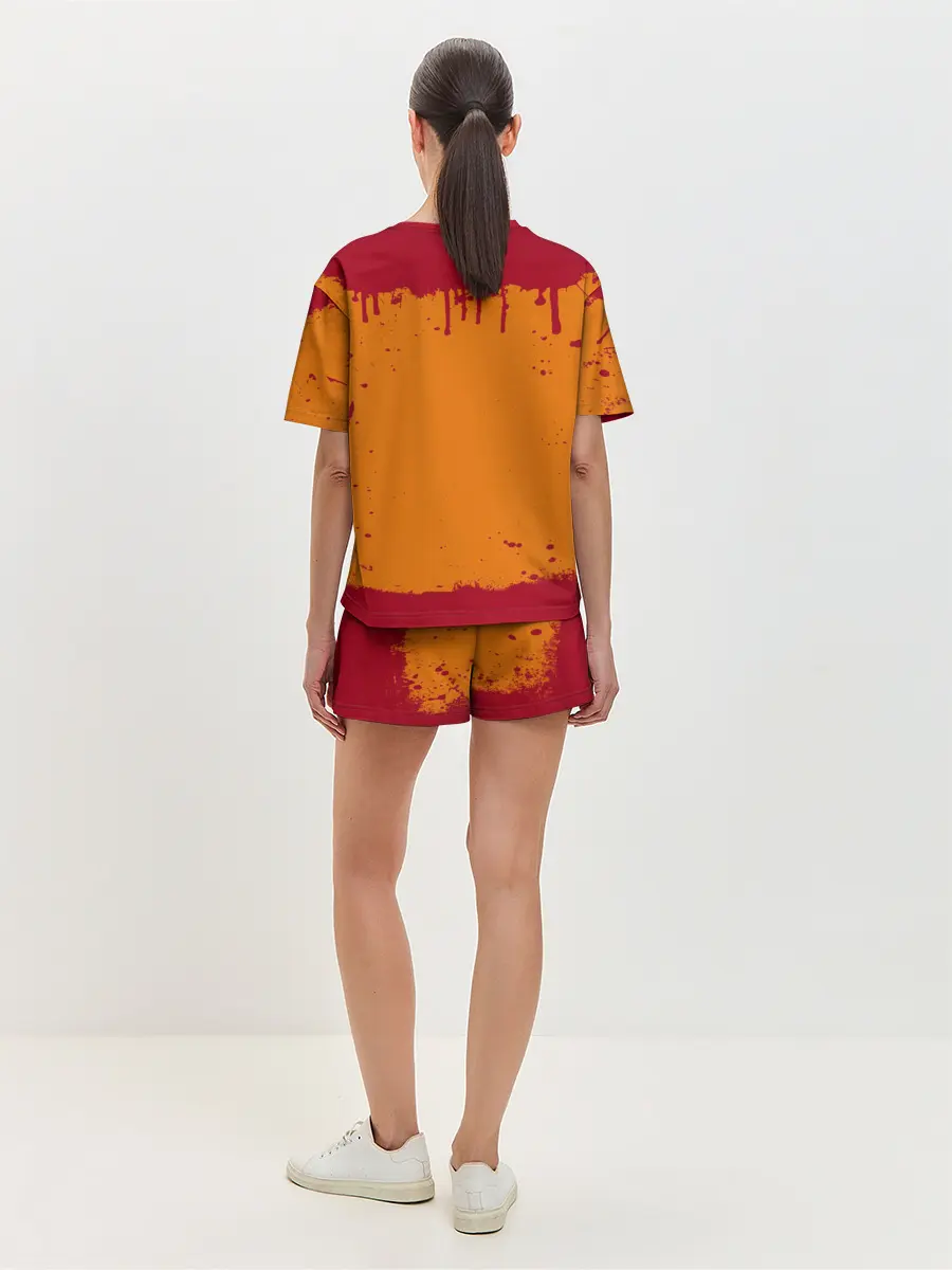 Женская пижама с шортами / ЛЕТУЧАЯ КОТОМЫШЬ | ХЭЛЛОУИН