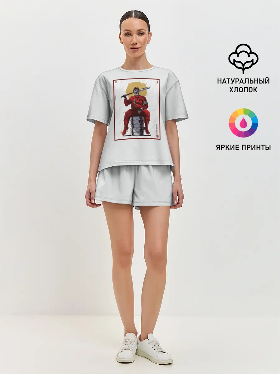 Женская пижама с шортами / SLIPKNOT | Shawn Crahan