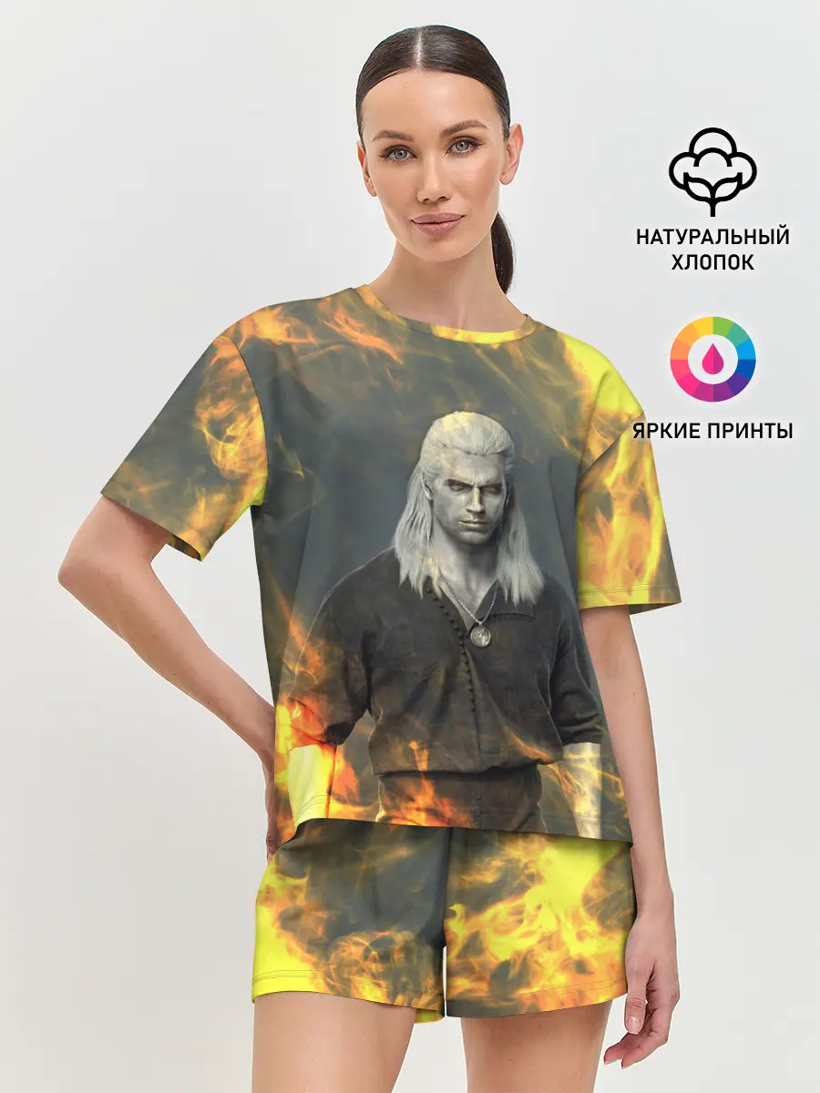 Женская пижама с шортами / ГЕРАЛЬТ ВЕДЬМАК