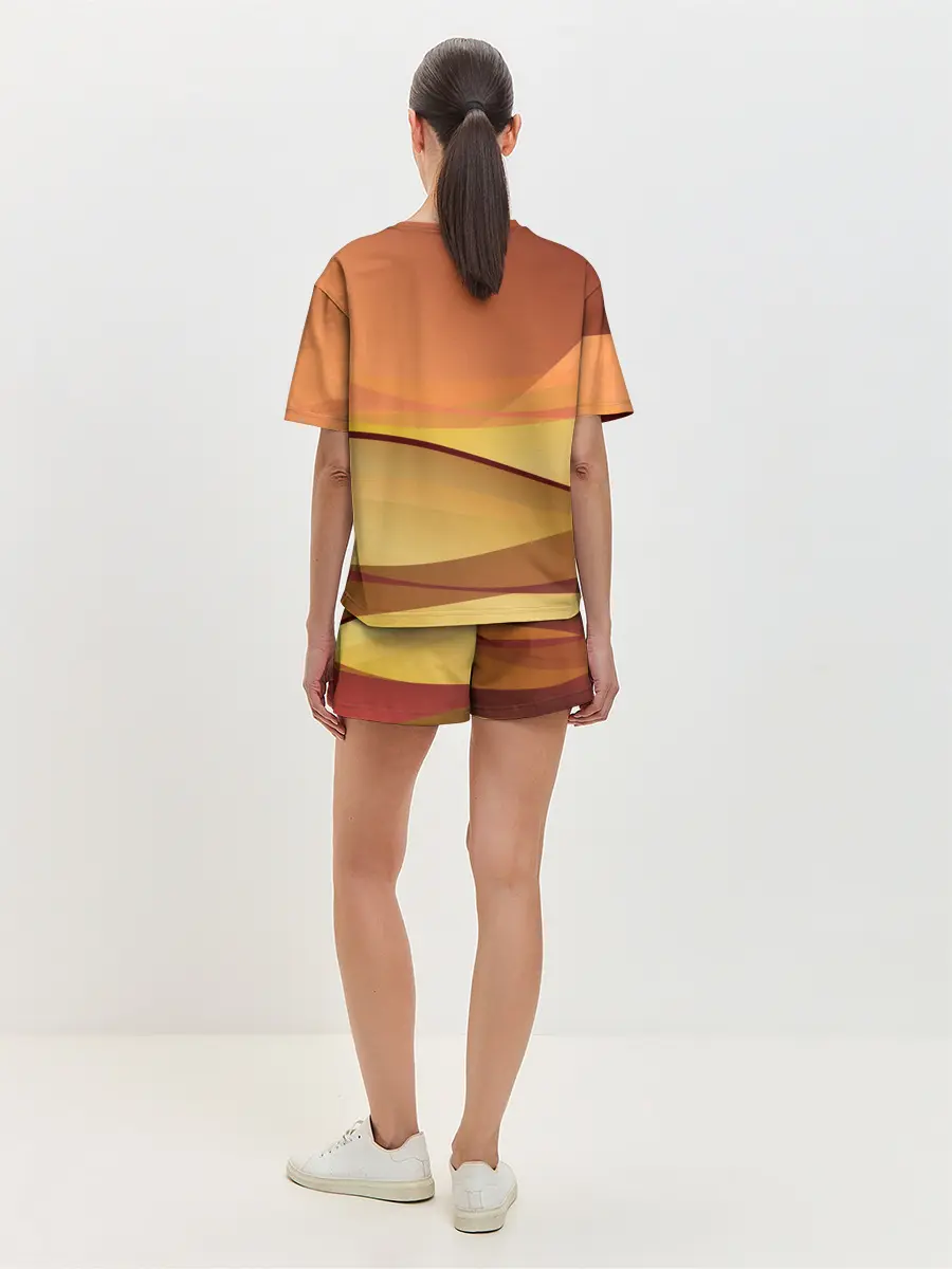 Женская пижама с шортами / Пустыня Арракис Дюна