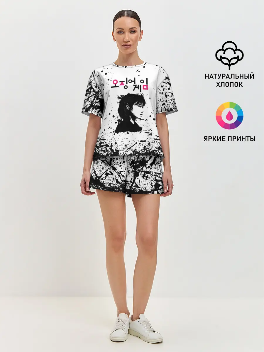 Женская пижама с шортами / 067 | Кан Сэ Бёк | Чон Хо Ён