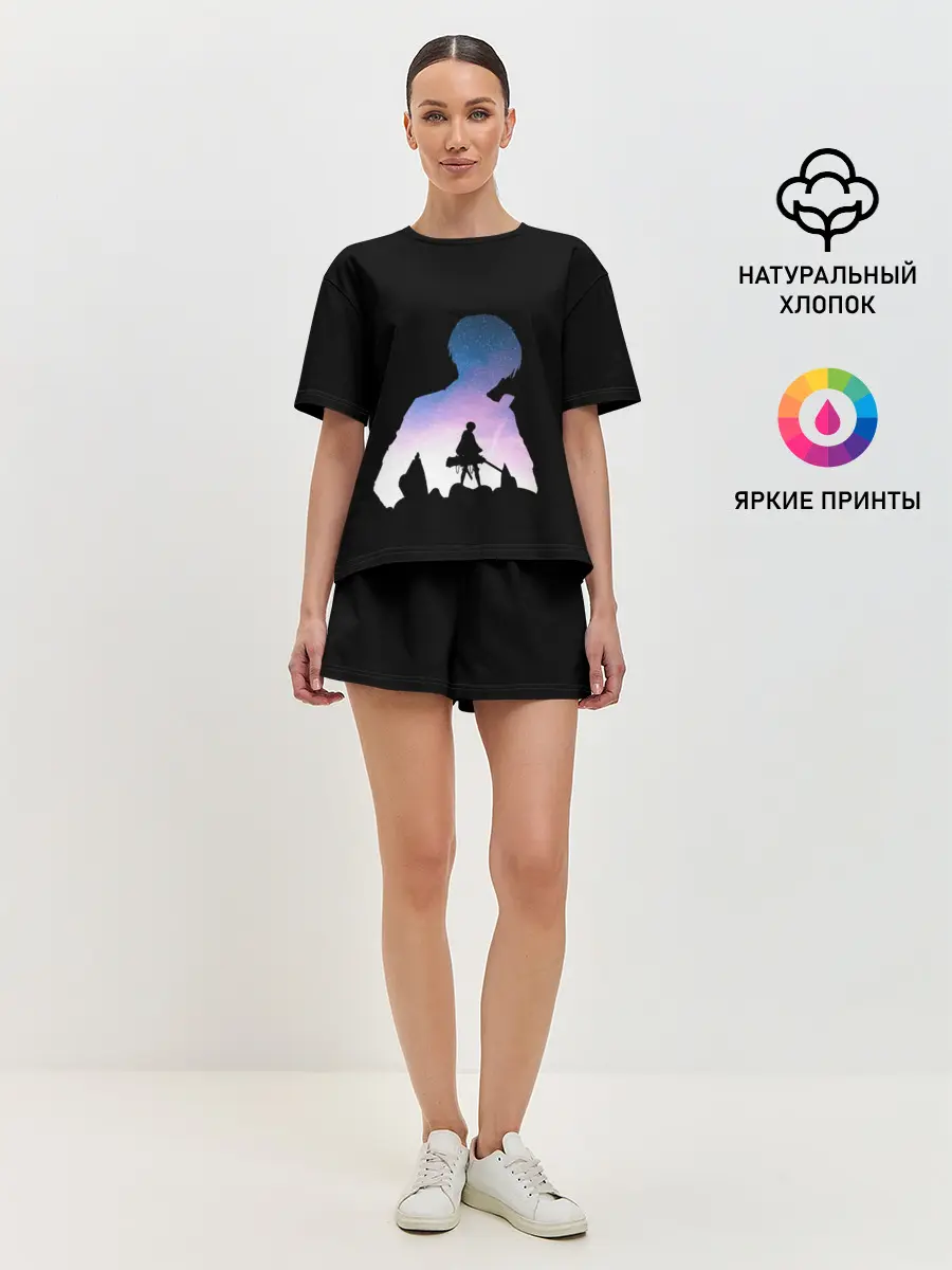 Женская пижама с шортами / Акерман Леви один