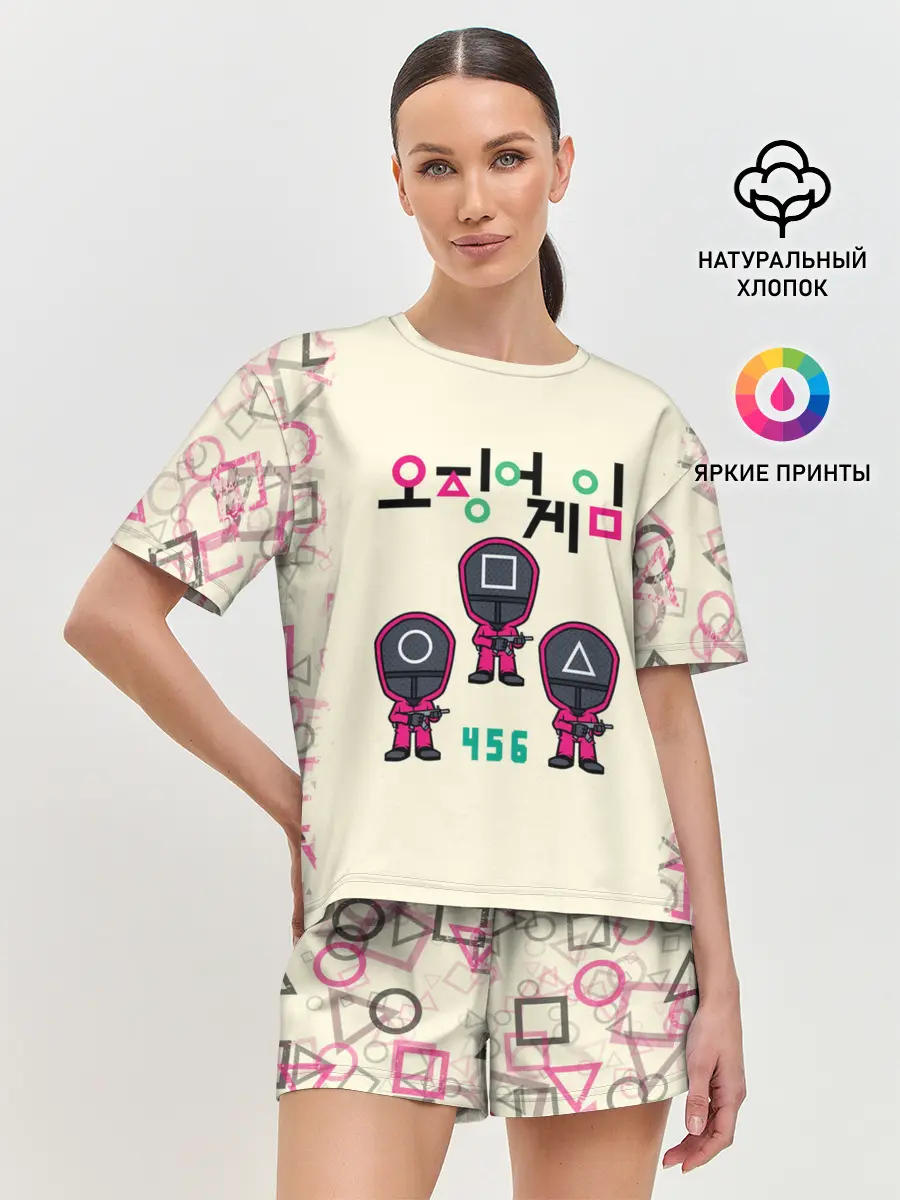 Женская пижама с шортами / 456 | СТРАЖИ