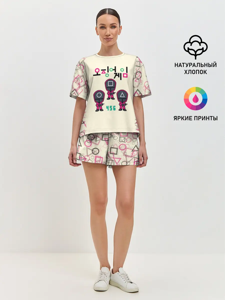 Женская пижама с шортами / 456 | СТРАЖИ