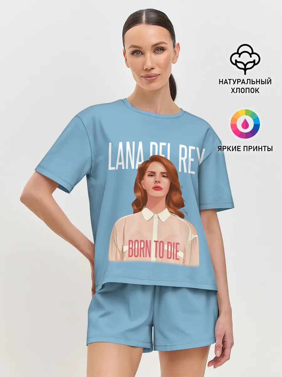 Женская пижама с шортами / LDR Born to die