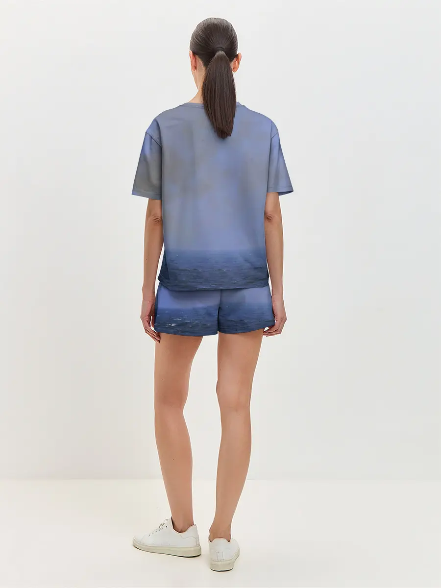 Женская пижама с шортами / Выстрел из крейсера