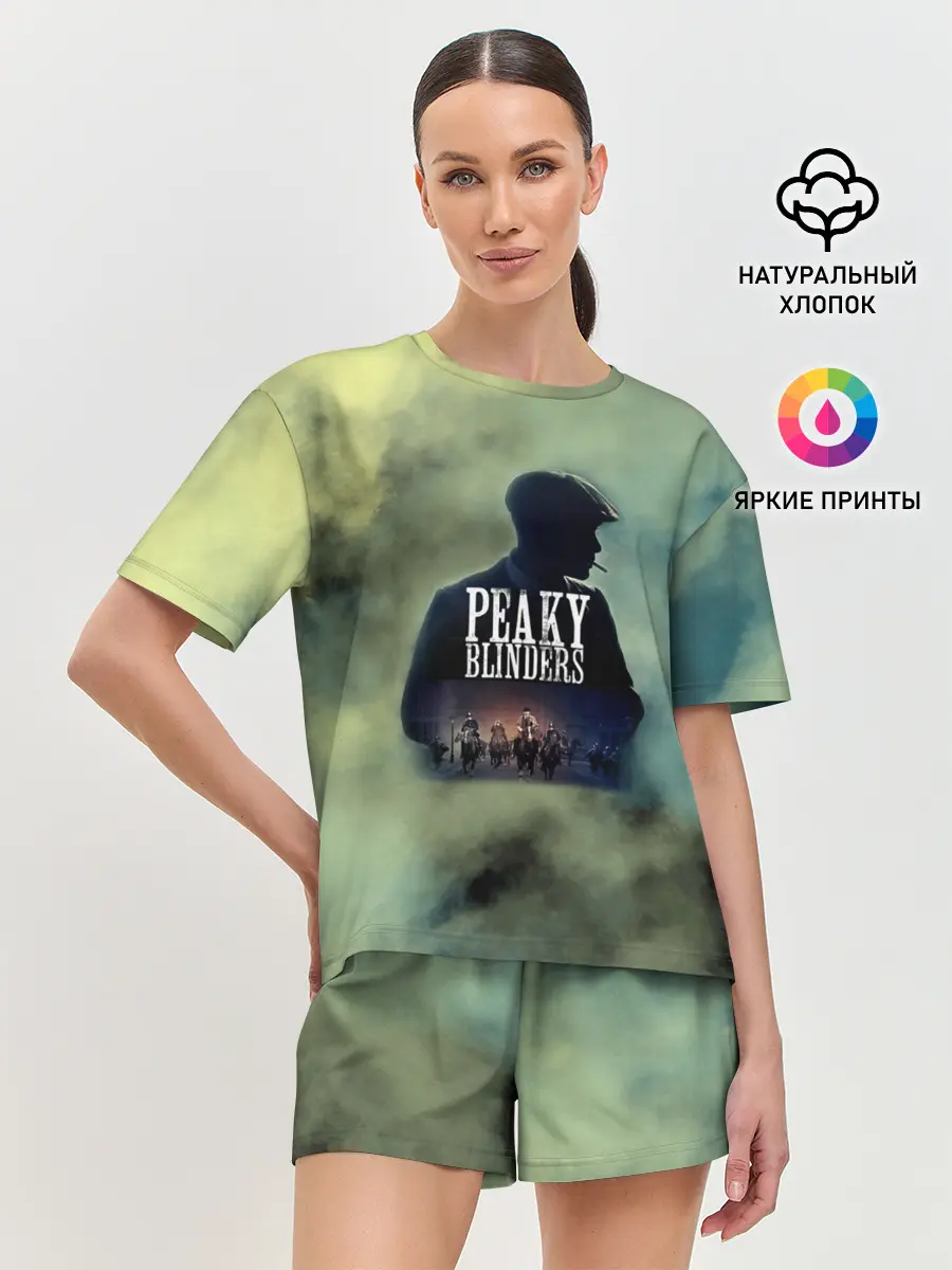 Женская пижама с шортами / Томас Острые козырьки