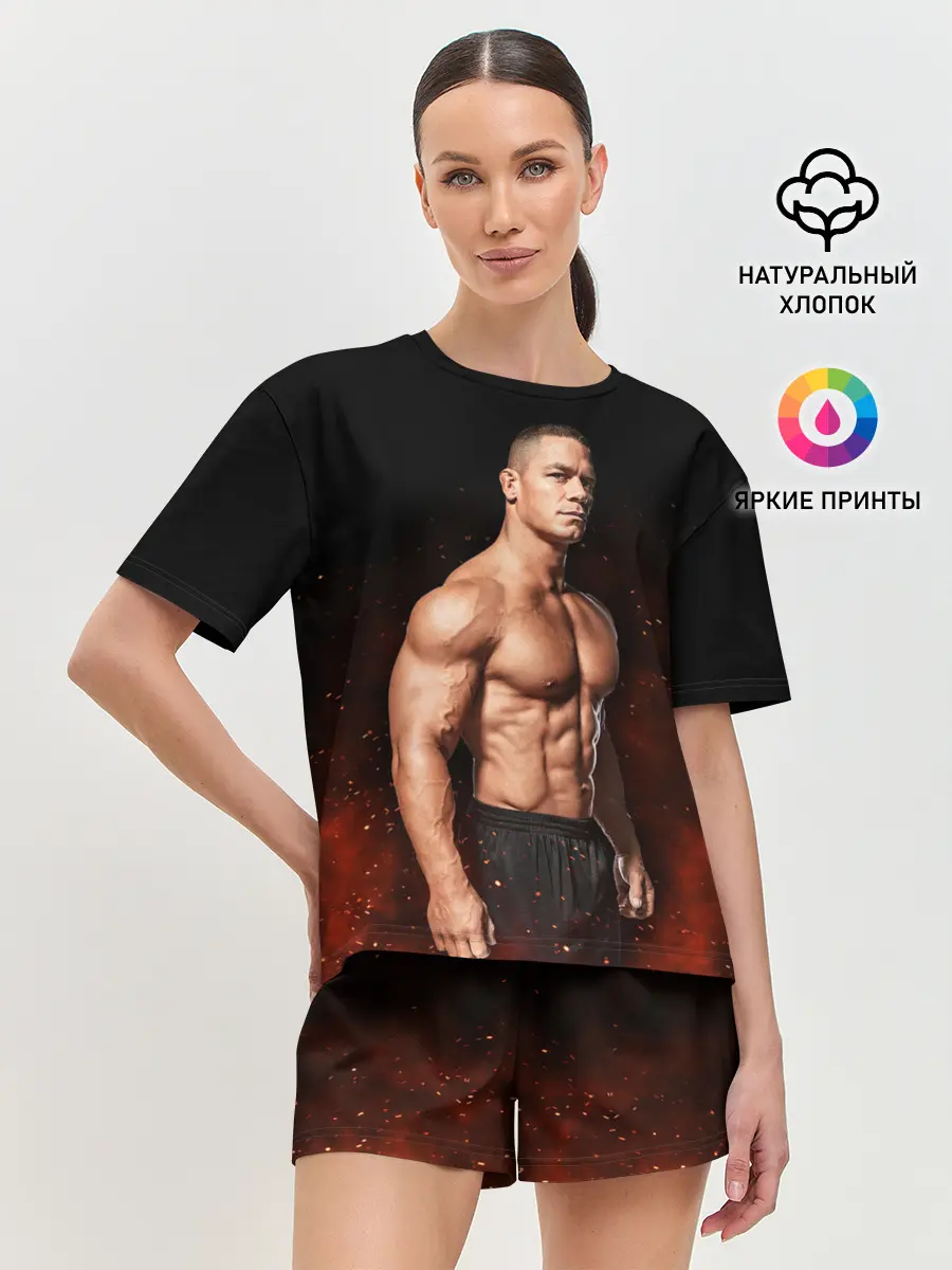 Женская пижама с шортами / John Felix Jr