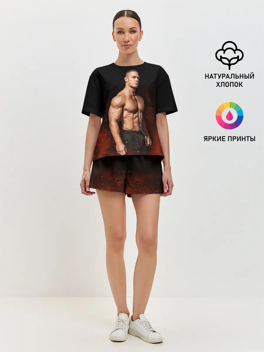 Женская пижама с шортами / John Felix Jr