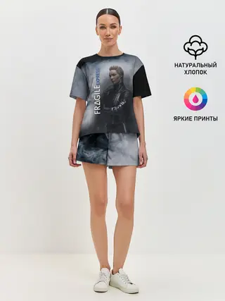 Женская пижама с шортами / DEATH STRANDING FRAGILE EXPRESS