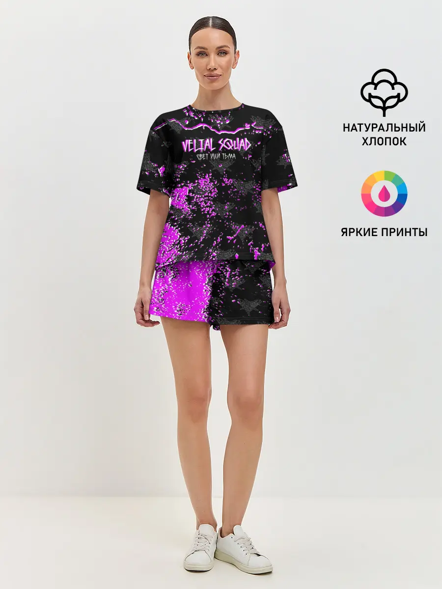 Женская пижама с шортами / VELIAL - SQUAD.