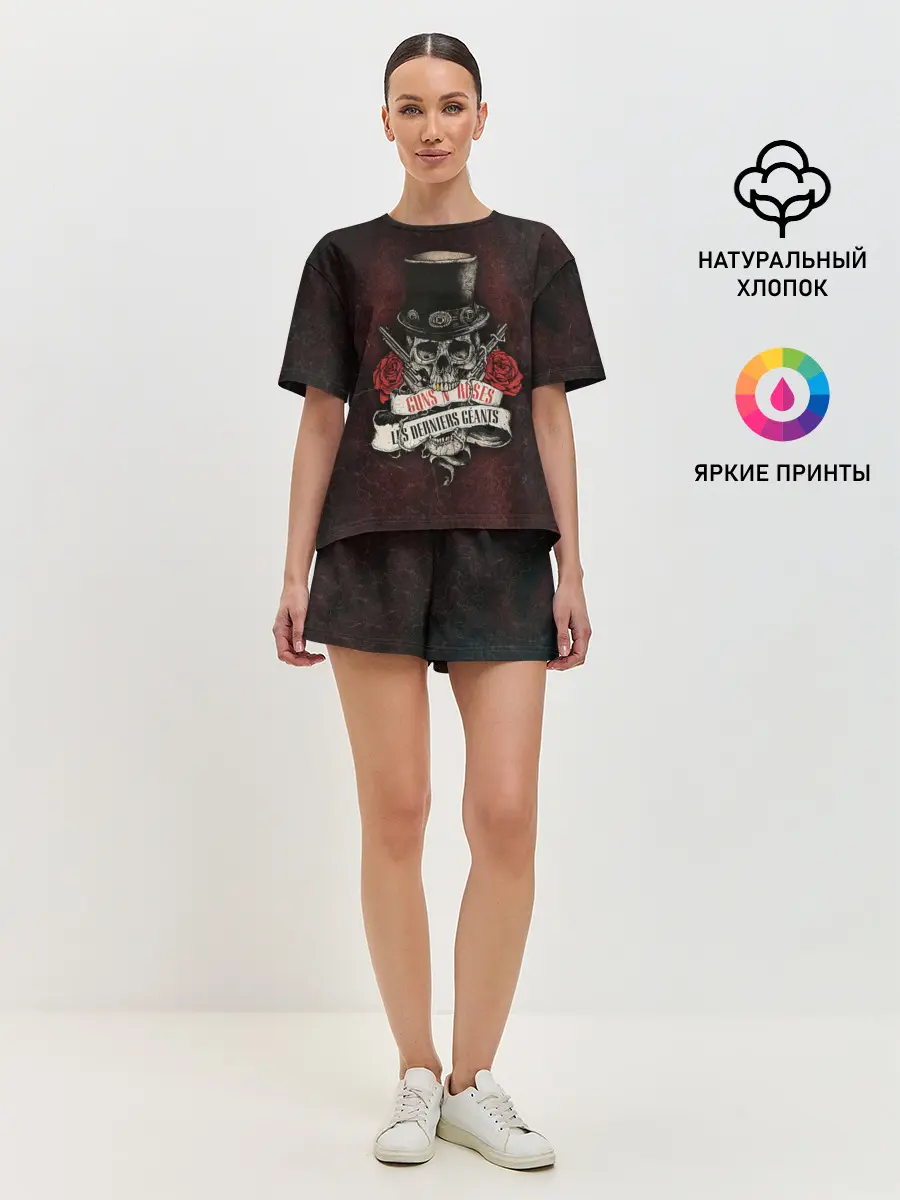 Женская пижама с шортами / ГЭР Череп