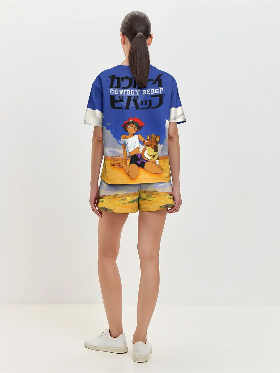 Женская пижама с шортами / Cоwboy ALL