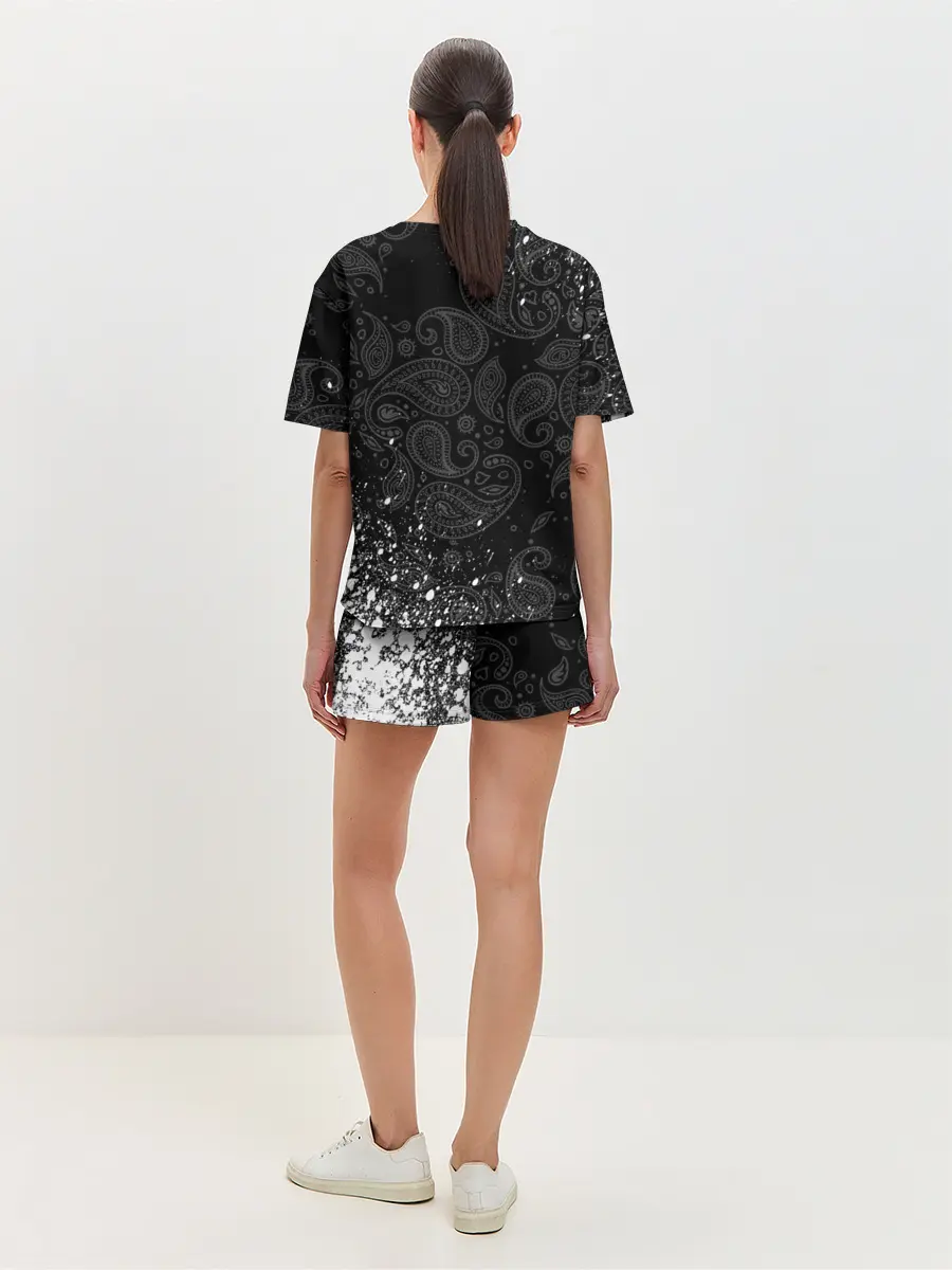 Женская пижама с шортами / BANDANA 1