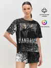 Женская пижама с шортами / BANDANA 1