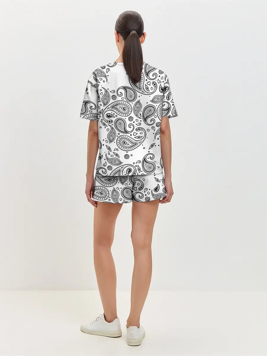 Женская пижама с шортами / BANDANA