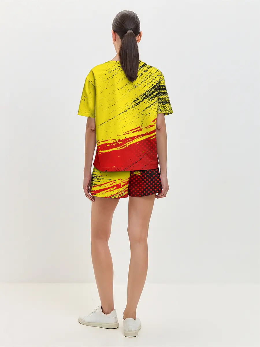 Женская пижама с шортами / Manchester United Футбольный клуб.