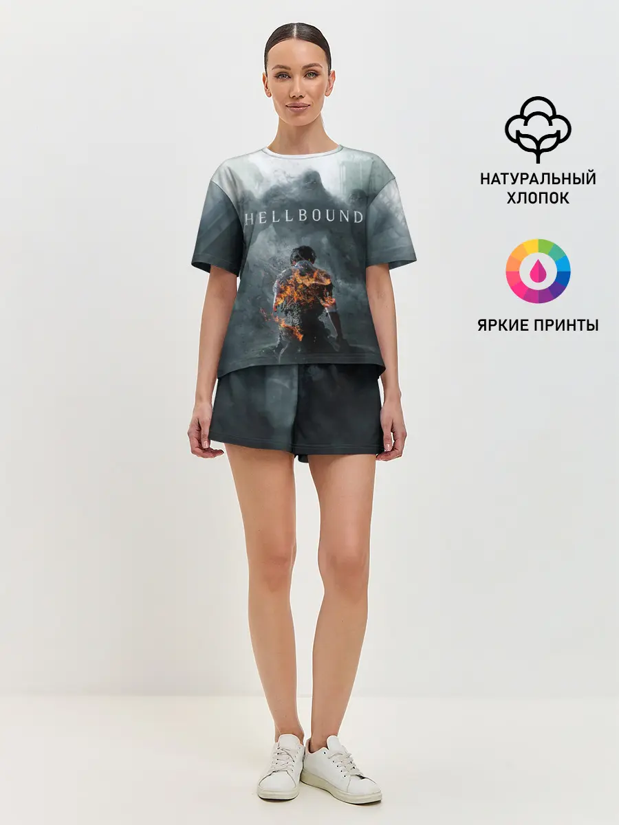Женская пижама с шортами / Hellbound или Зов Ада