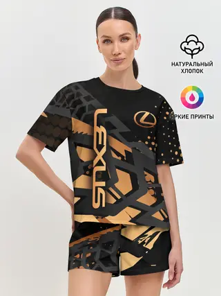 Женская пижама с шортами / Lexus