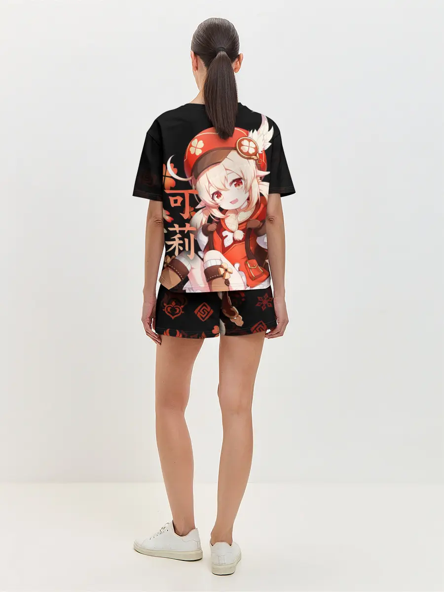 Женская пижама с шортами / Genshin Impact: Klee