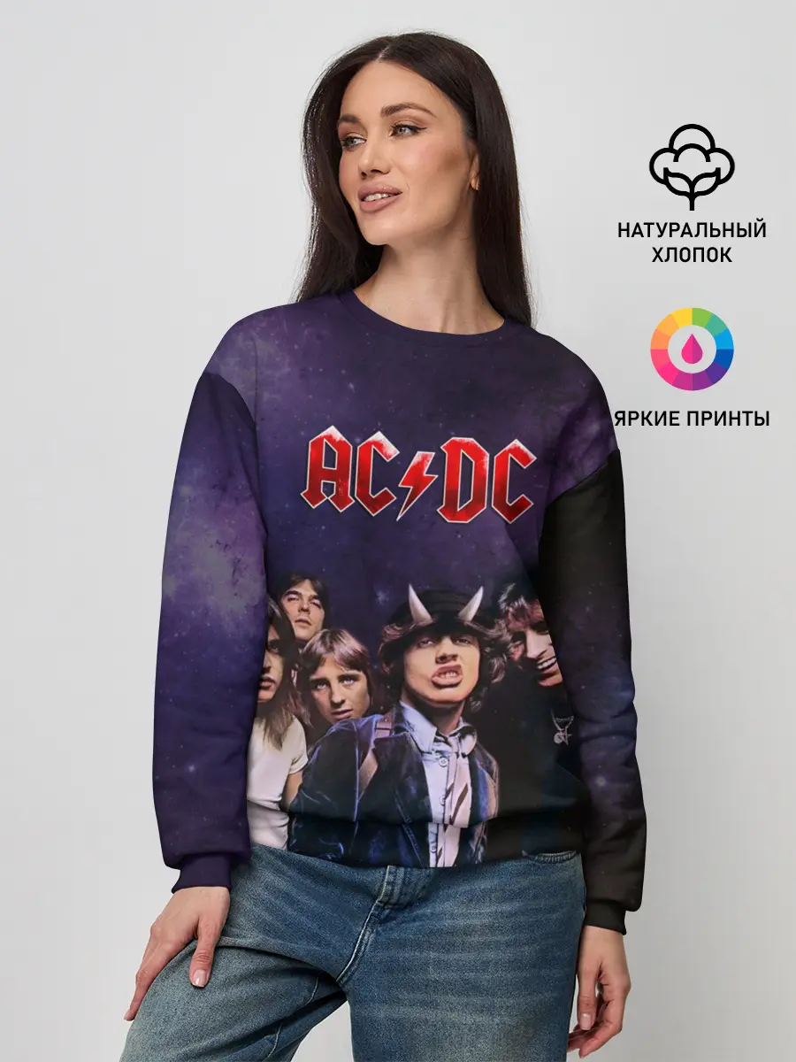 Женский свитшот / AC/DC