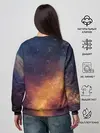 Женский свитшот / Космос