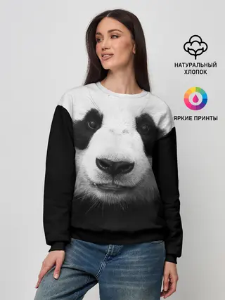 Женский свитшот / Панда