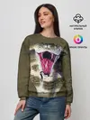 Женский свитшот / Кобра