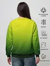Женский свитшот / Зелёная текстура