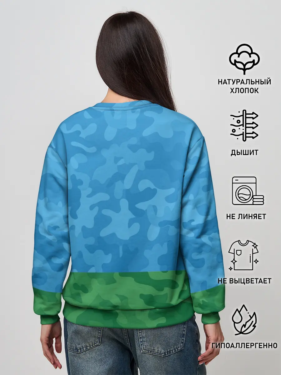 Женский свитшот / ВДВ медведь