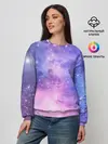Женский свитшот / Галактика