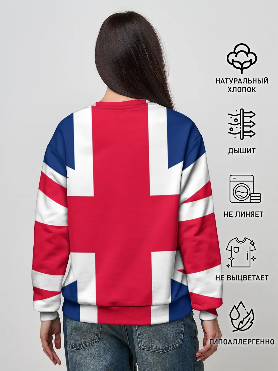 Женский свитшот / Великобритания