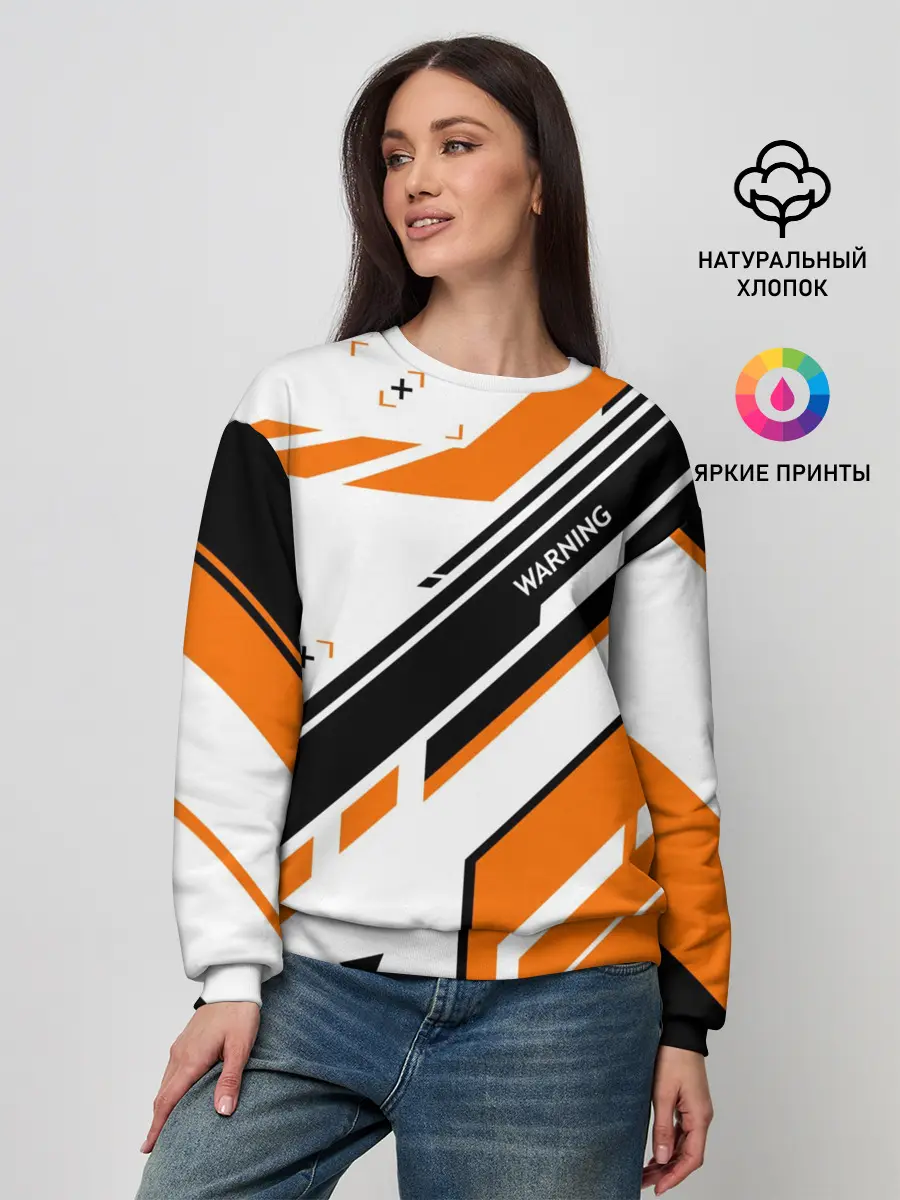 Женский свитшот / cs:go - Asiimov P90 Style