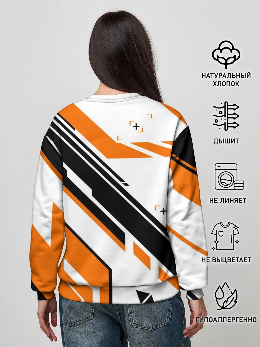 Женский свитшот / cs:go - Asiimov P90 Style