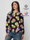 Женский свитшот / Мексиканские черепа