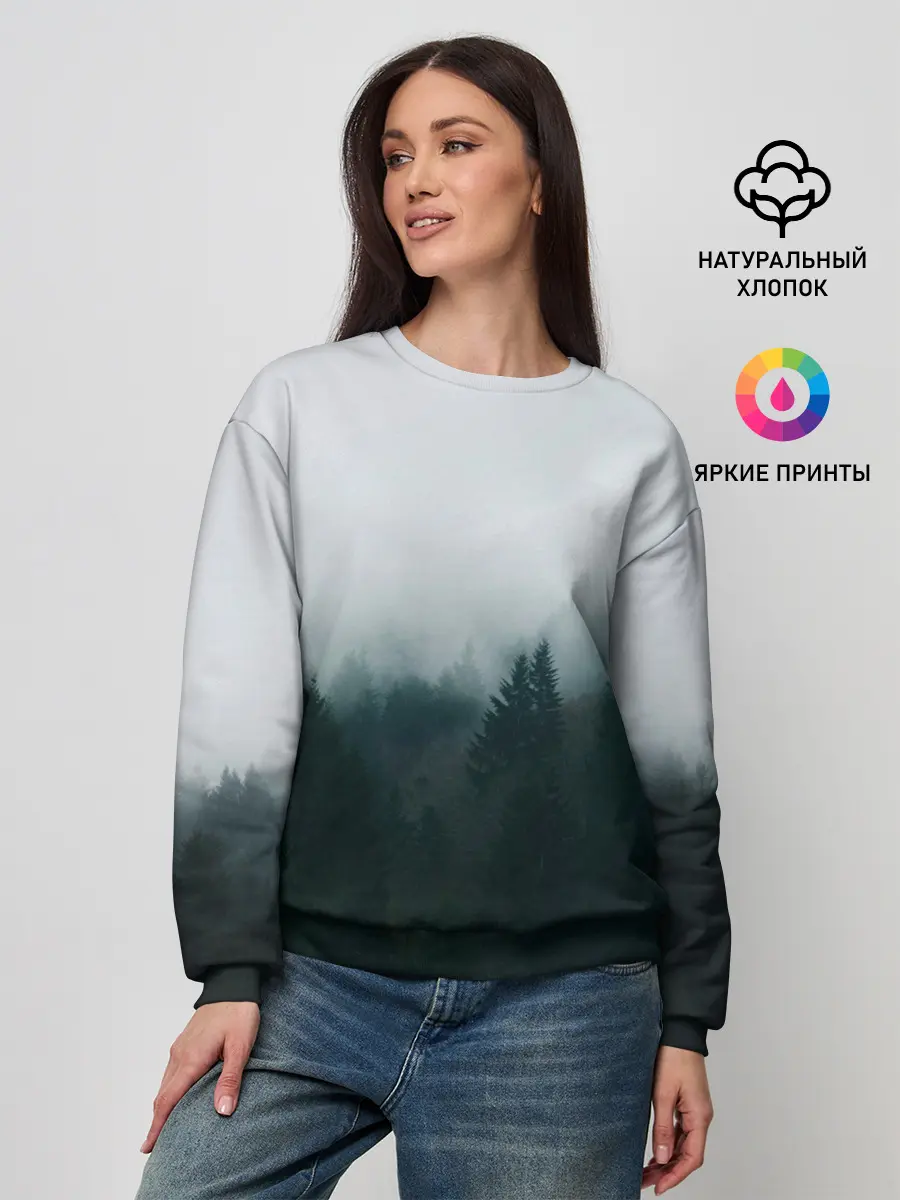 Женский свитшот / Лес